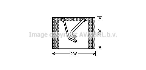 AVA QUALITY COOLING Испаритель, кондиционер FTV377